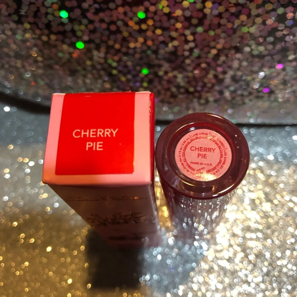 BNIB! Lime Crime Wet Cherry Lip Gloss in Cherry Pie